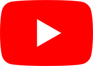 Zu sehen ist der Play-Button für YouTube mit weißem Pfeil vor rotem Hintergrund.