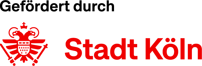 Logo: Gefördert durch die Stadt Köln
